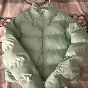 Gymshark Mint Puffer Jacket